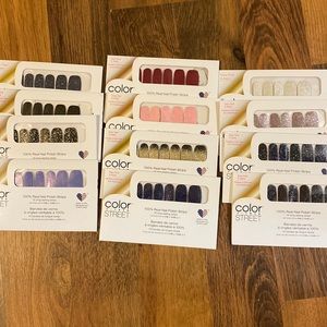 12 sets of Color Street nails